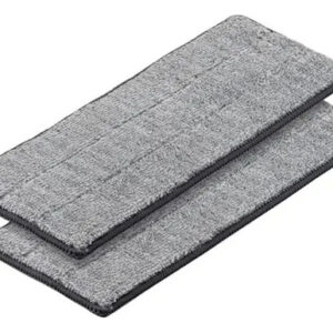 Kit 2 Refil Pano Microfibra Para Flat Mop Menalux Electrolux