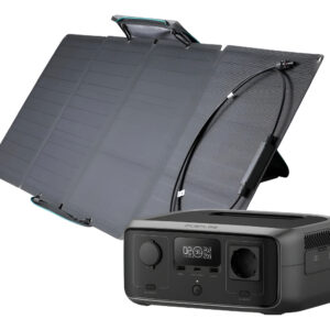 Kit Gerador De Energia Ecoflow River 3 220v + Painel 110w