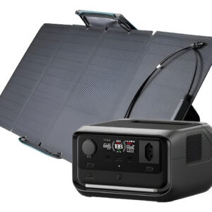 Kit Ecoflow Gerador River3 Plus 127v + Painel Solar 110w