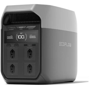 Ecoflow Delta 3 1800w 1024wh - 127v - Estação De Energia Portátil Gerador Solar Nobreak Ups 10ms