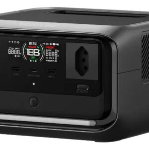Ecoflow River 3 Plus Estação De Energia Portátil 286wh 600w - 127v Gerador Portátil