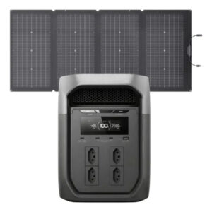 Delta 3 Max 220v Br + Painel 220w Gerador Energia Ecoflow