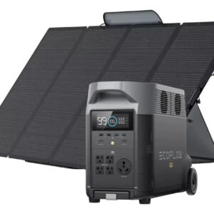 Kit Gerador De Energia Delta 2 Pro 127v + Painel 400w