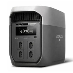 Ecoflow Delta 3 Max 127v Br Gerador De Energia Portátil Ecoflow 2048wh 2400w