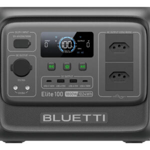 Bluetti Estação De Energia Portátil Elite100v2 1024wh 1800w 127v Nobreak Para Faltas De Energia, Camping E Emergências