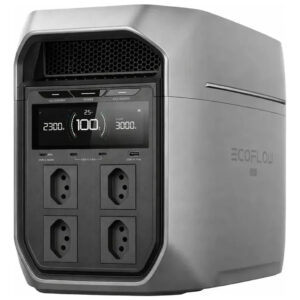 Ecoflow Delta3 Max Plus 127v 3000w Gerador Energia Portatil