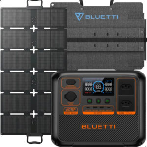 Kit Estação Energia Gerador Bluetti Ac70p 220v E Placa Solar Sora 220w